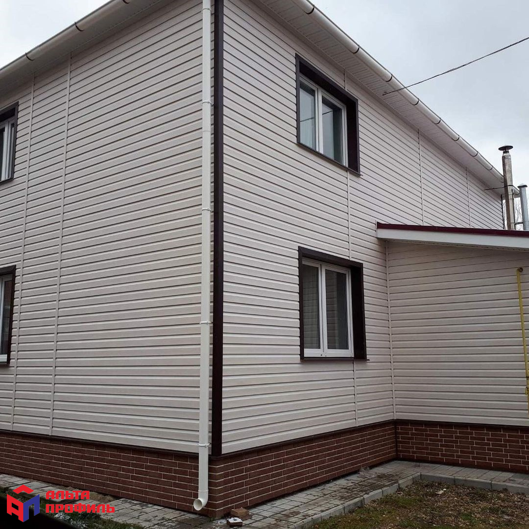 Планка "софит" белая Т-19 - 3м.