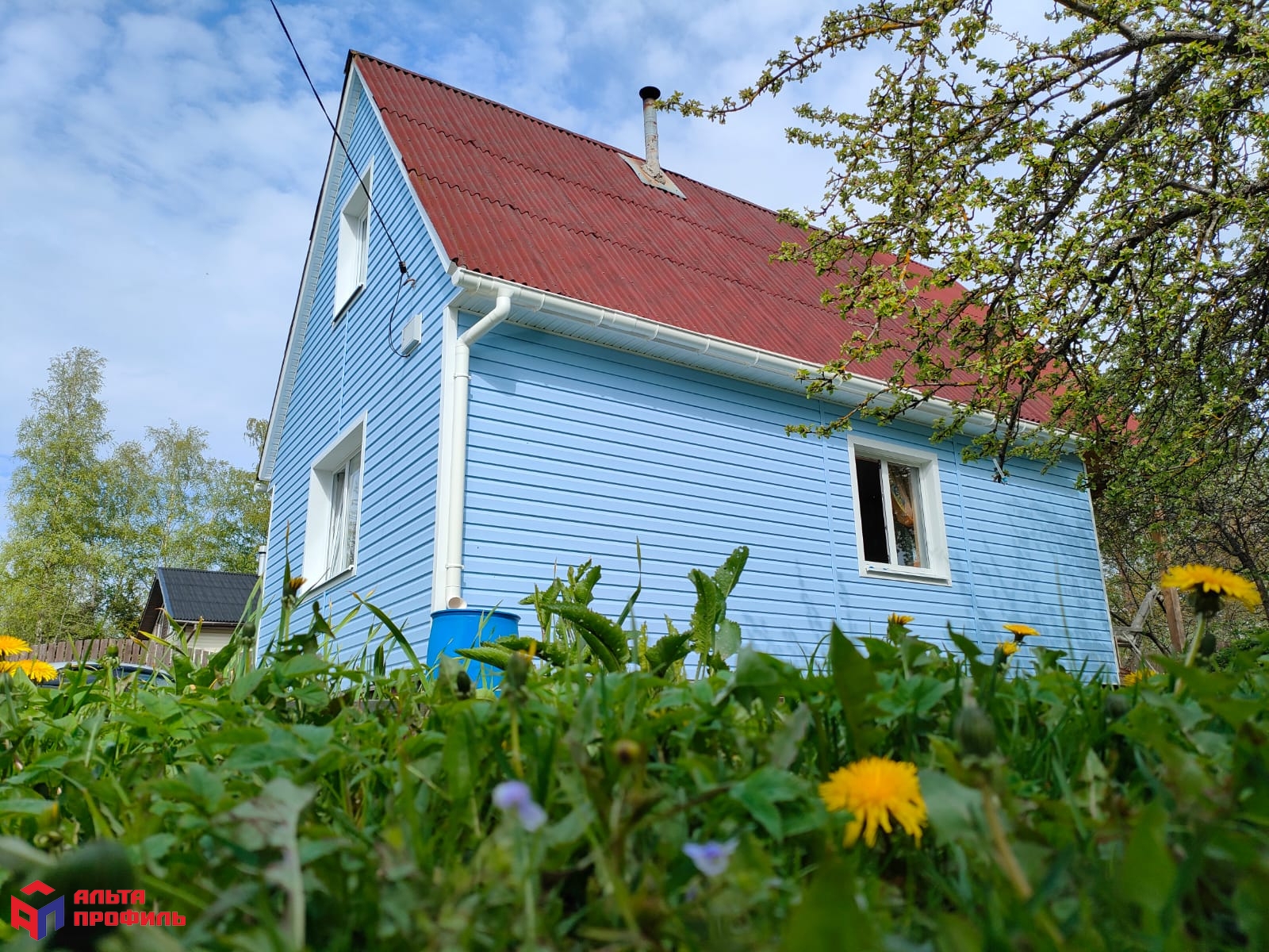 Желоб 115мм, ПВХ, серия Стандарт, 4м, цвет Белый