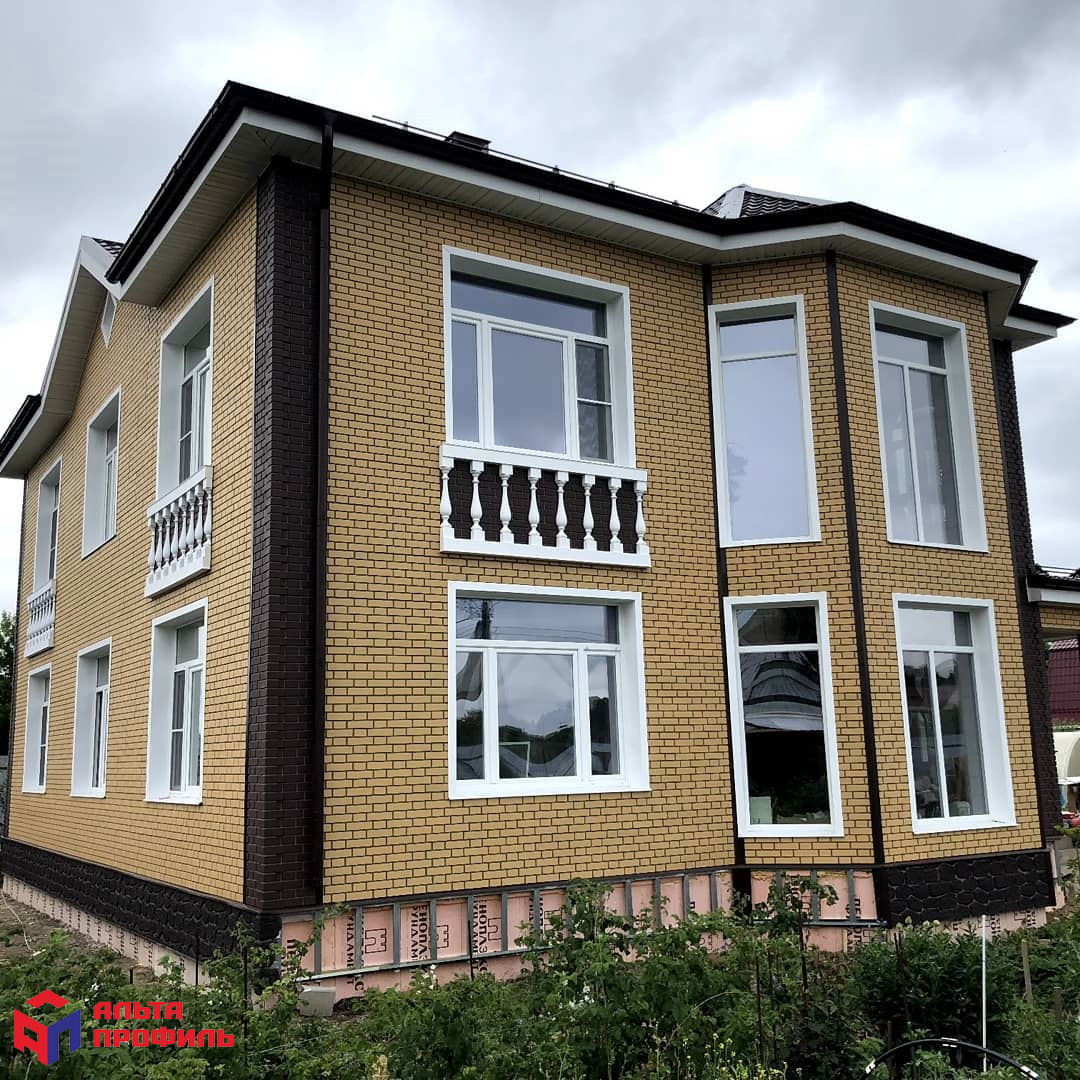 Планка "софит" белая Т-19 - 3м.