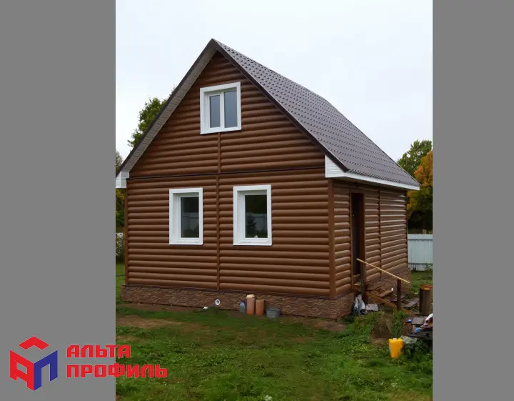 Планка "софит" белая Т-19 - 3м.