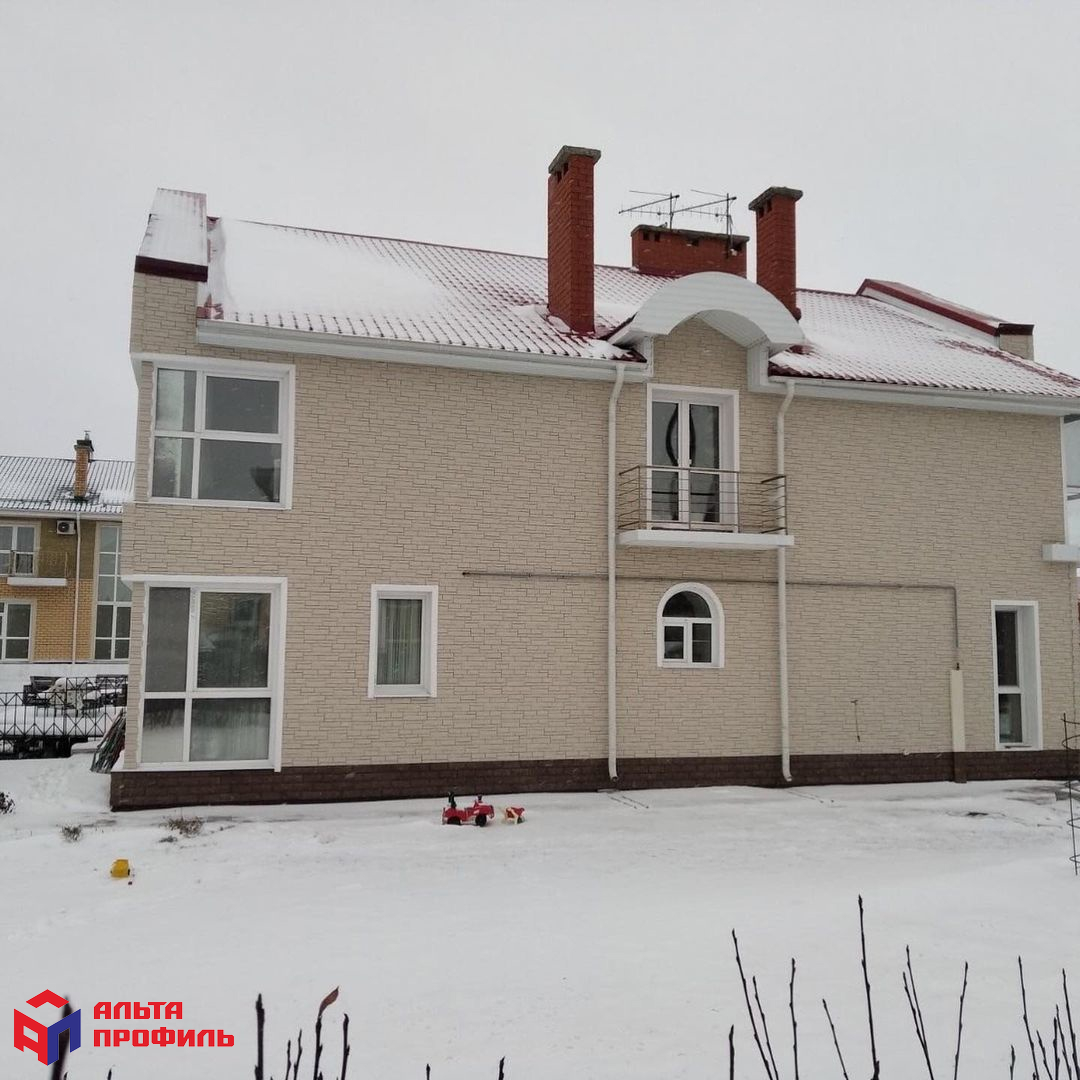 Планка "софит" белая Т-19 - 3м.