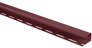 Планка "J - trim" Гранатовая Т-15 - 3,00м