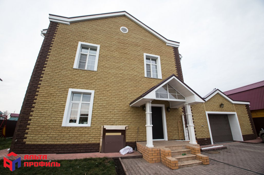 Планка "софит" белая Т-19 - 3м.