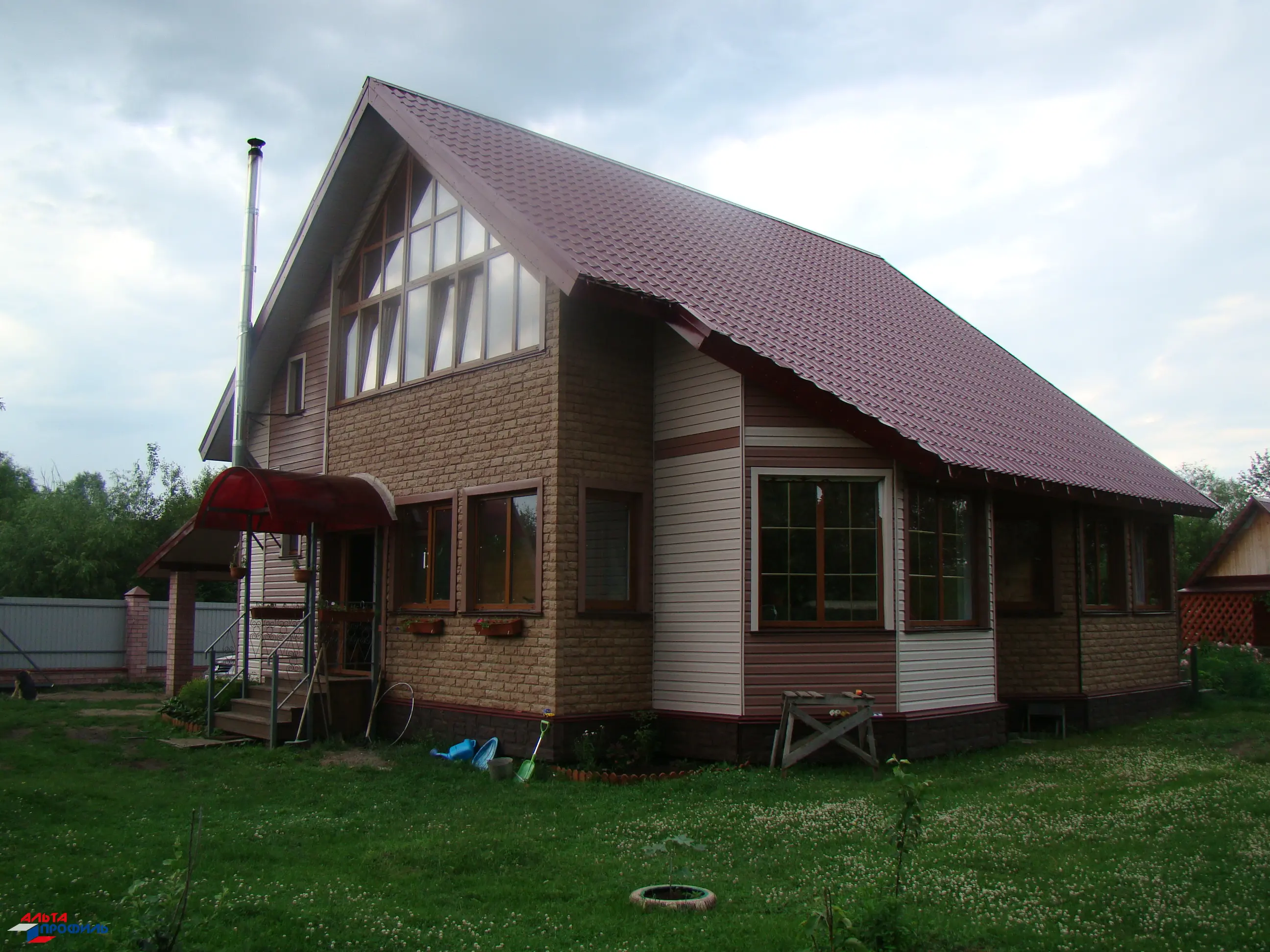 КАНАДА ПЛЮС Виниловый сайдинг | Престиж, Персиковый - 3,66м