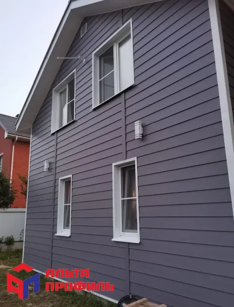 Планка "софит" белая Т-19 - 3м.