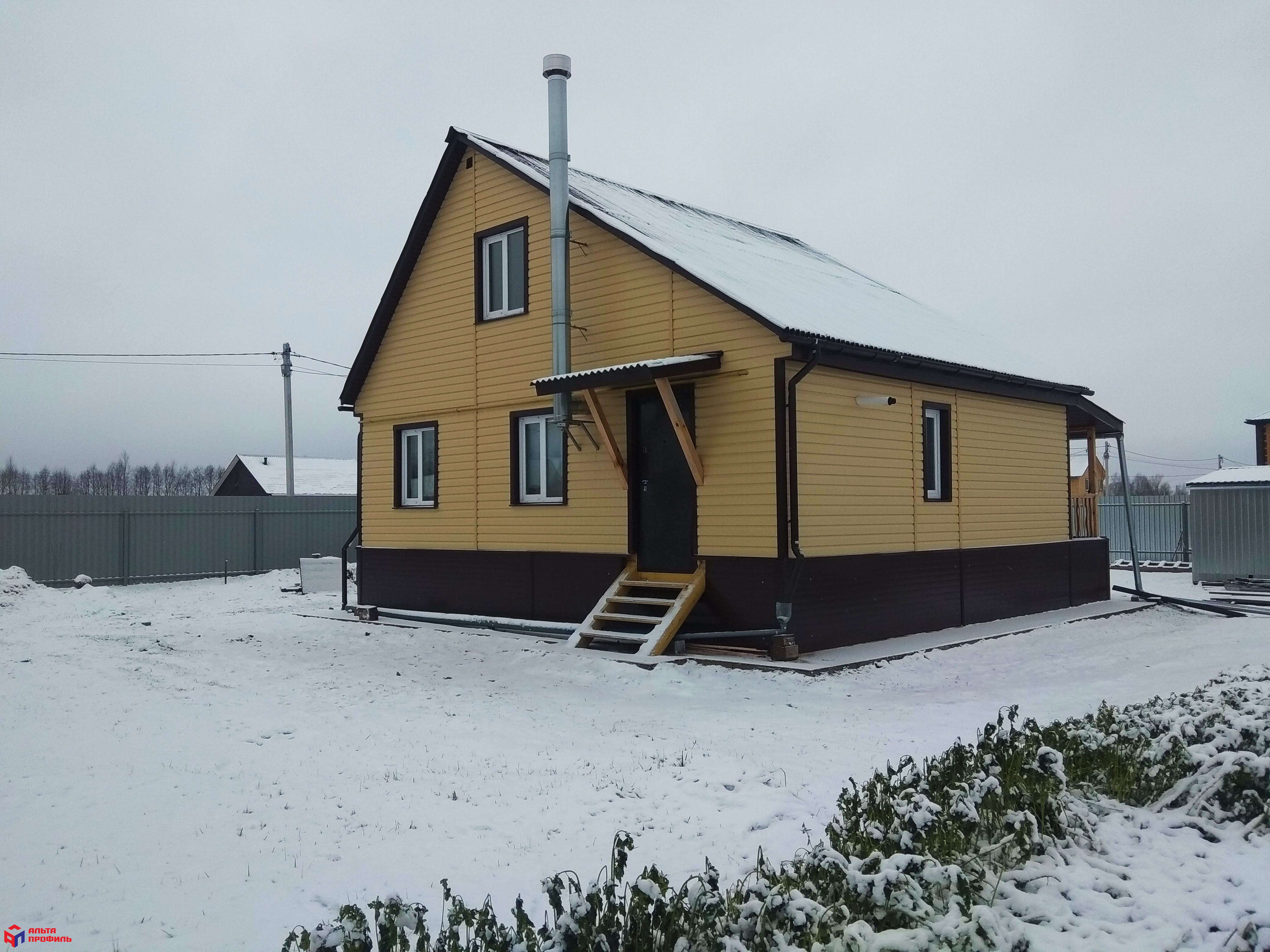 КАНАДА ПЛЮС Виниловый сайдинг | Престиж, Золотистый - 3,66м