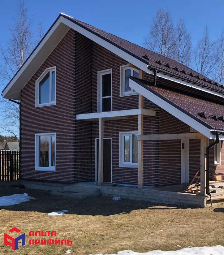 Планка "софит" белая Т-19 - 3м.