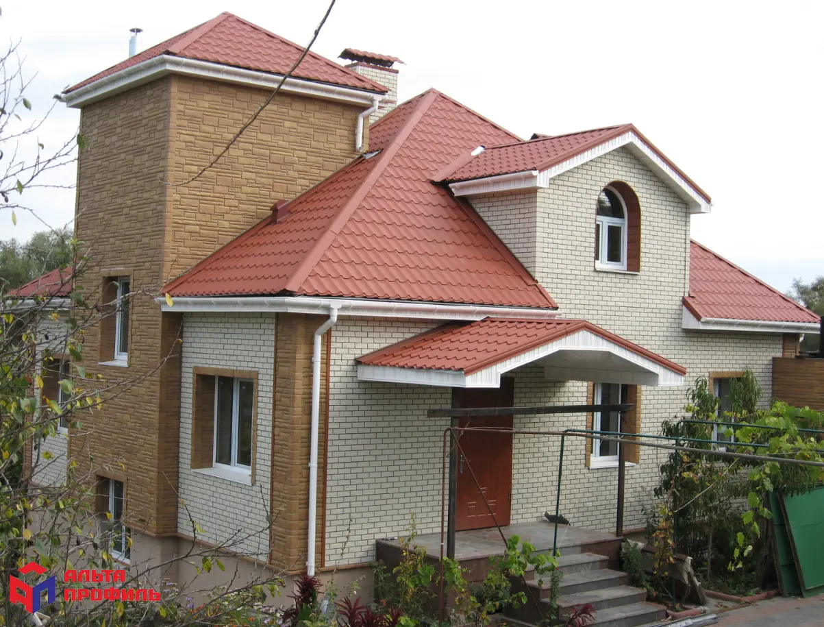 Планка "софит" белая Т-19 - 3м.