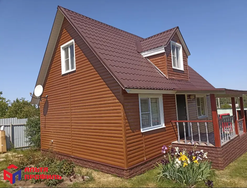 Планка "софит" белая Т-19 - 3м.