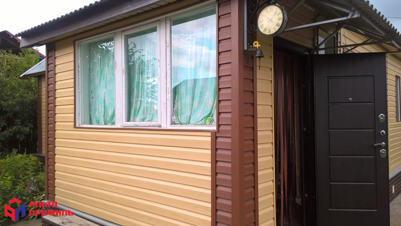 КАНАДА ПЛЮС Виниловый сайдинг | Престиж, Золотистый - 3,66м