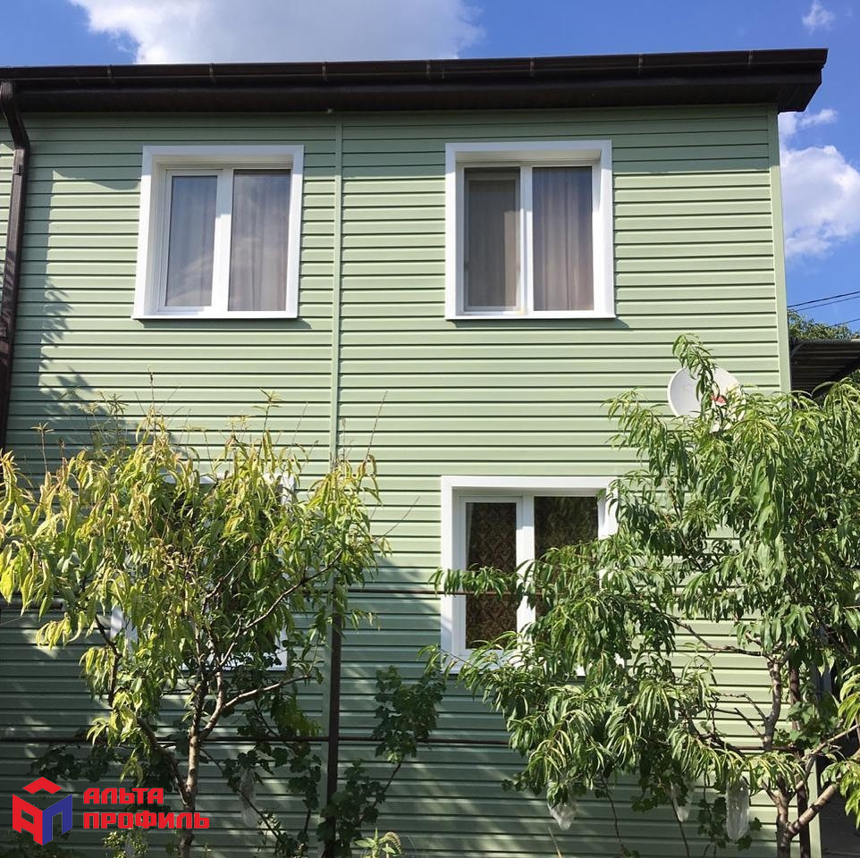 АЛЬТА КЛАССИКА Виниловый сайдинг | салатовый, 3,66м