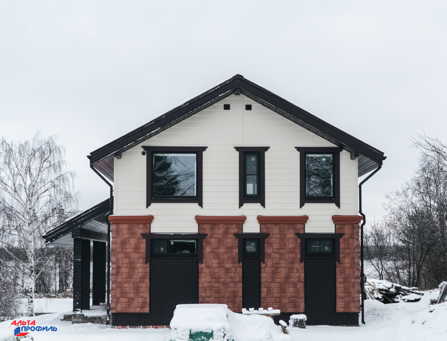 Планка "фаска", 3м, цвет Коричневый