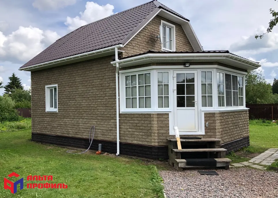 Планка "софит" белая Т-19 - 3м.