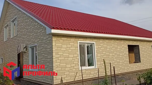 Планка "софит" белая Т-19 - 3м.