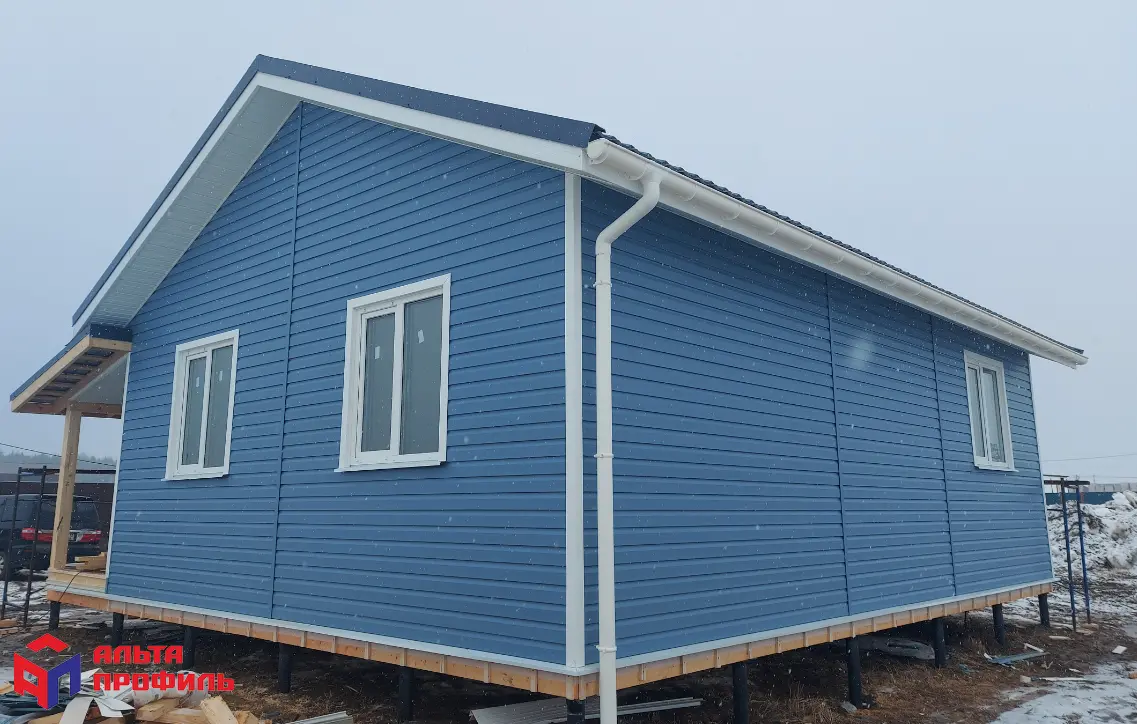 Планка "софит" белая Т-19 - 3м.