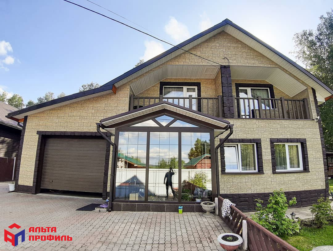 Планка "софит" белая Т-19 - 3м.