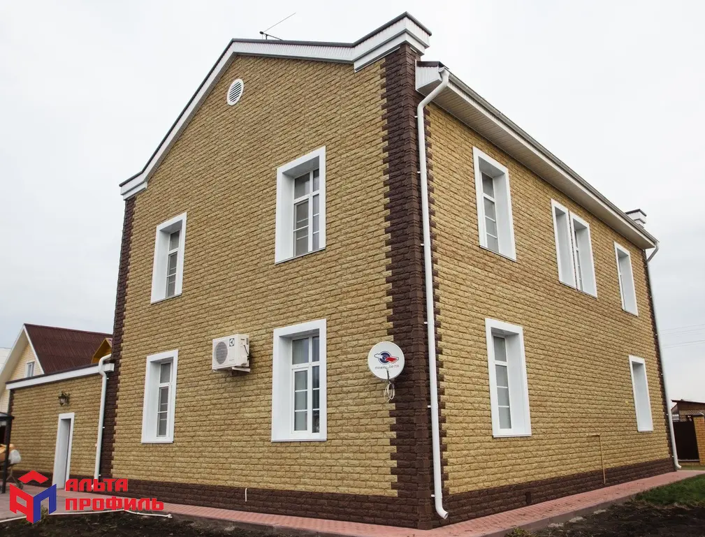 Планка "софит" белая Т-19 - 3м.