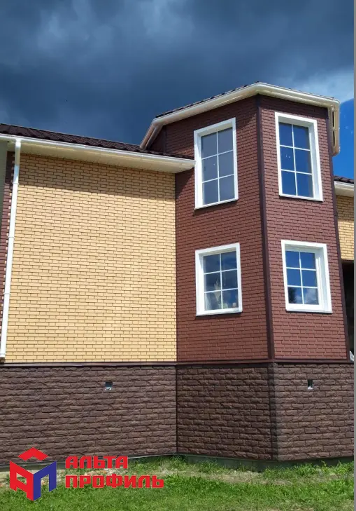 Планка "софит" белая Т-19 - 3м.