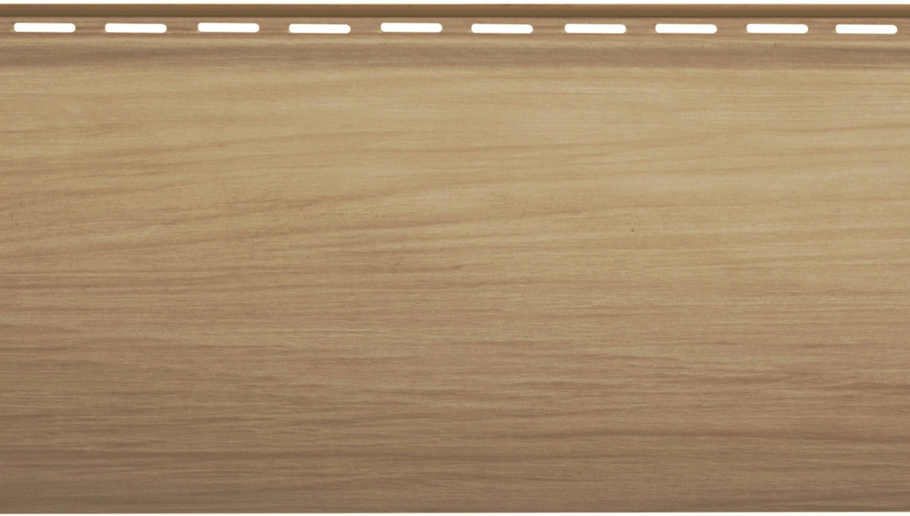 БЛОКХАУС Виниловый сайдинг | Люкс, Каштан ВН-01 3100х200мм