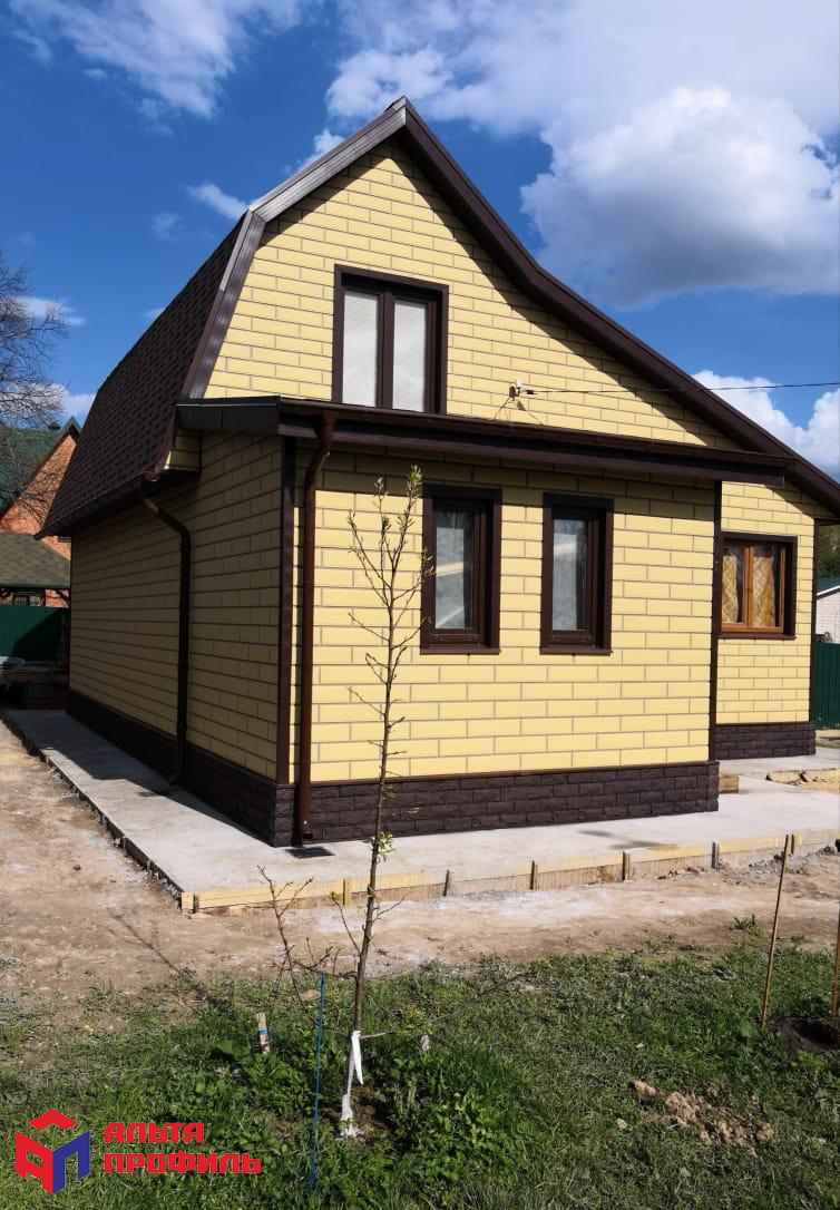 Планка "околооконная", 3м, цвет Коричневый