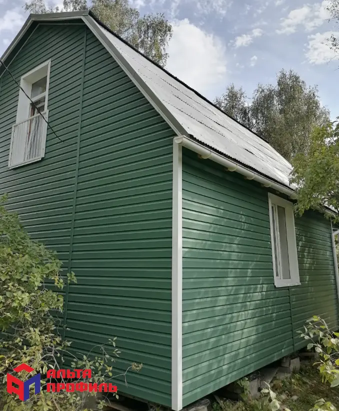 КАНАДА ПЛЮС Акриловый сайдинг | Премиум, Зелёный - 3,66м