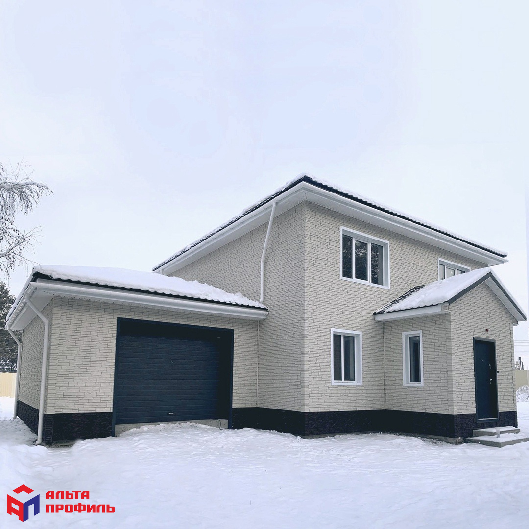 Планка "софит" белая Т-19 - 3м.