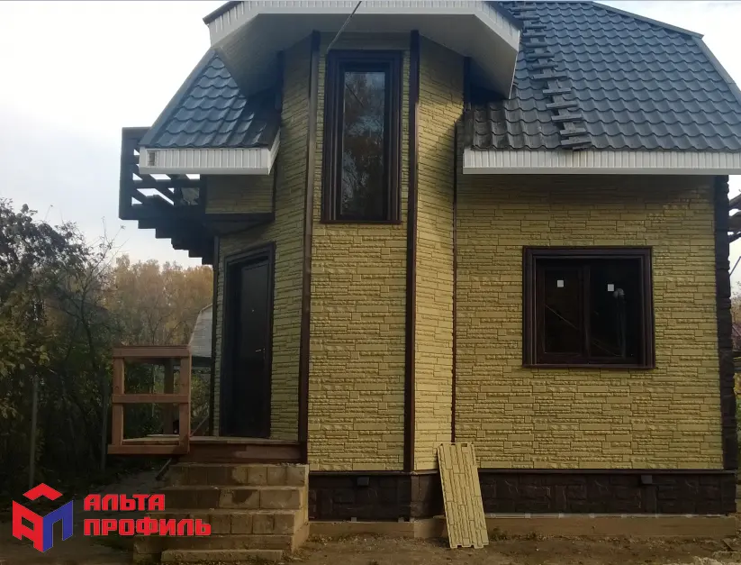 Планка "софит" белая Т-19 - 3м.