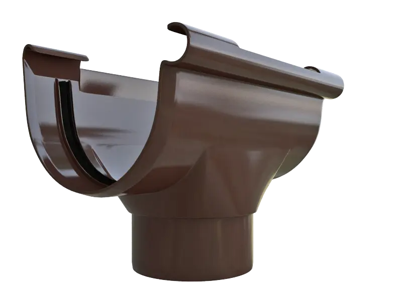 Воронка, ПВХ, серия Элит, цвет Коричневый