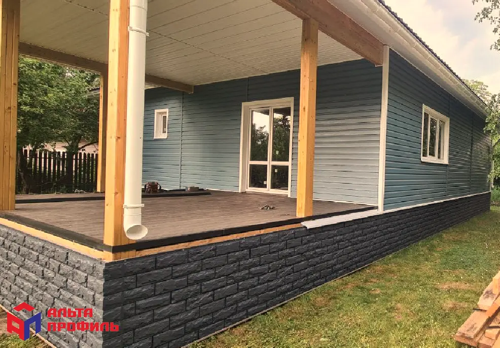 АЛЬТА БРУС ПРЕМИУМ, Серо-голубой