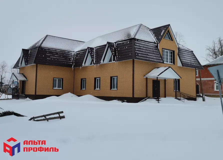 Планка "софит" белая Т-19 - 3м.