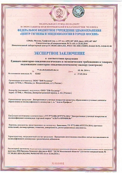 Экспертное заключение Русдекор