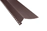 Планка "околооконная широкая", 3м, цвет Коричневый