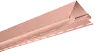 Планка "наружный угол", 3м, цвет Земляничный