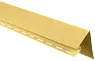 Планка "околооконная", 3м, цвет Жёлтый